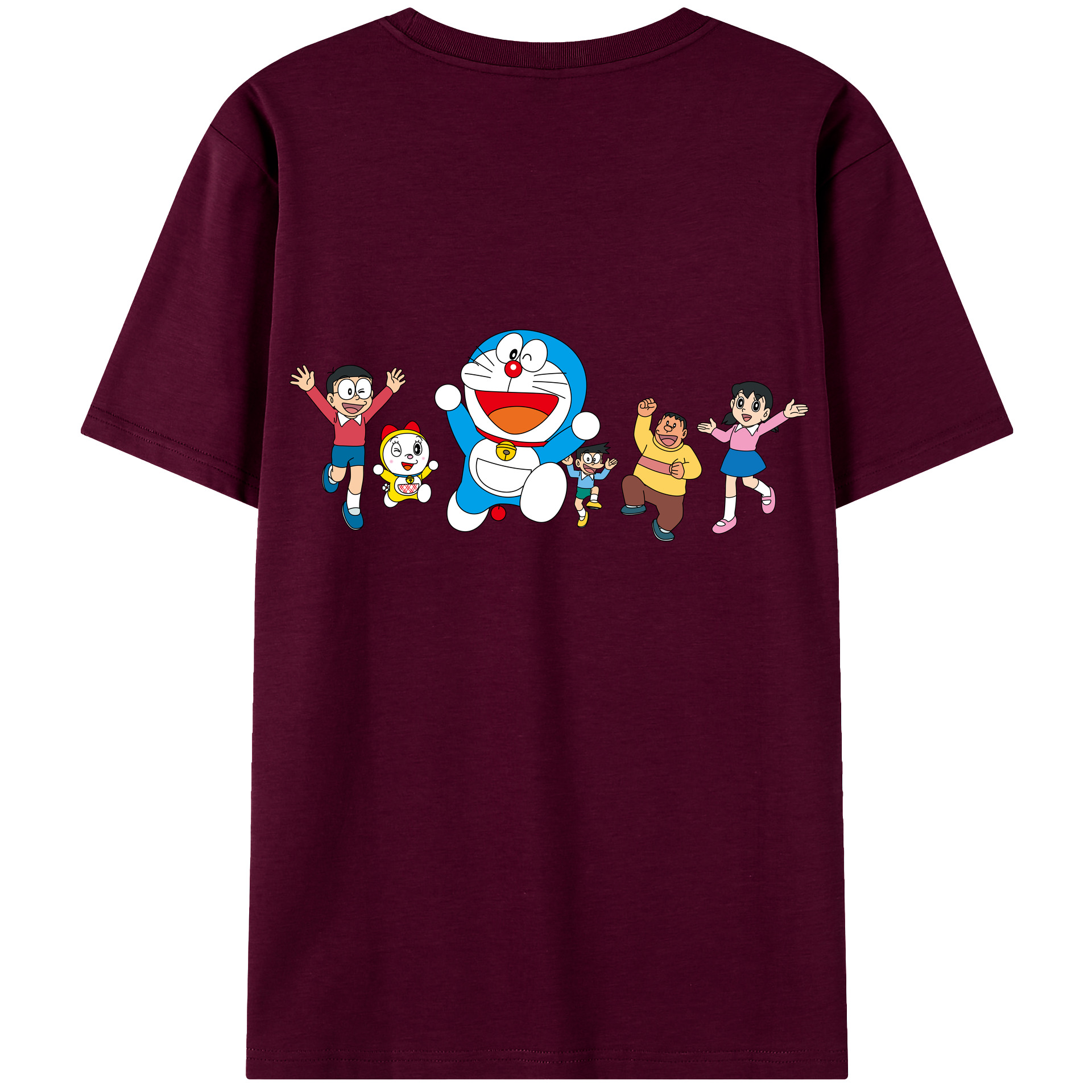 （画像用） ドラえもん 骨川 スネ夫 Doraemon Honekawa Suneo レディース半袖Tシャツ(バックプリント)